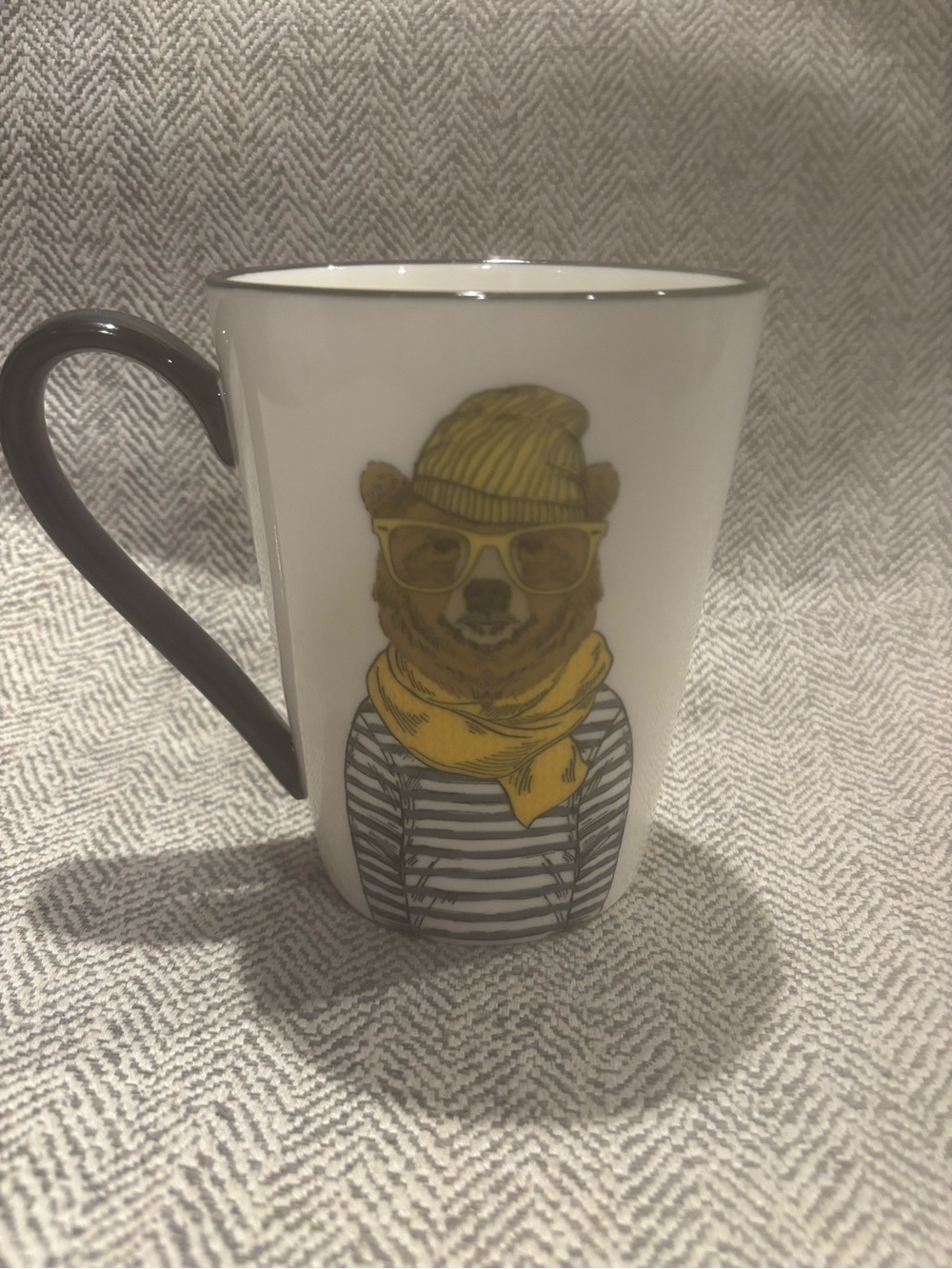 Signature Housewares Hipster Bear Coffee Tea Mug 16.5 oz